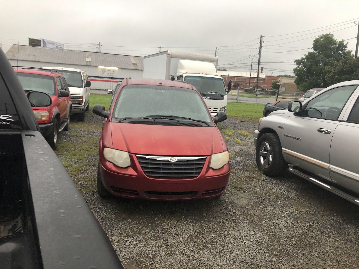 Customer vehicles on the lot
